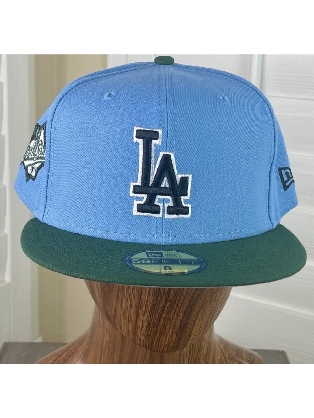 New Era 59Fifty MLB Los Angeles Dodgers World Series 1988 Patch - Fitted Size 8